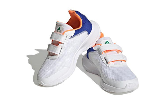 PS) Adidas CREW Luc Shoes Tensaur Orange KICKS White - \'Cloud Tennis Run Screaming
