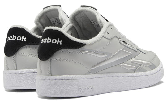 Reebok Club C 85 Casual Skateboarding Shoes Unisex Gray White GW7616