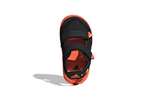 (TD) adidas Water Sandal Ct I Sandal Black/Orange GX2479