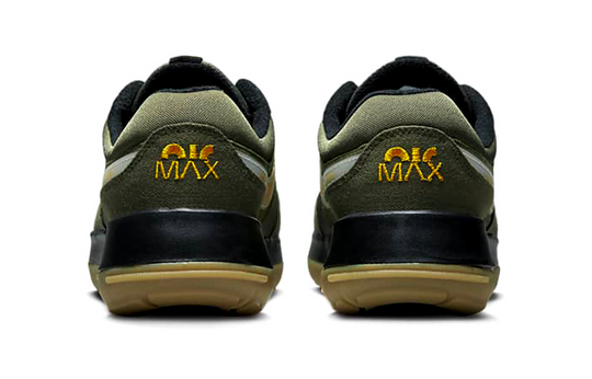 GS) Nike Air Motif Max \'Medium Olive Nature Next Gold\' KICKS DZ5 CREW University 