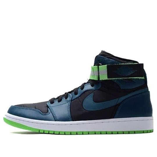 Air Jordan 1 High Strap 'Green Spark' 342132-013 Retro Basketball Shoes  -  KICKS CREW