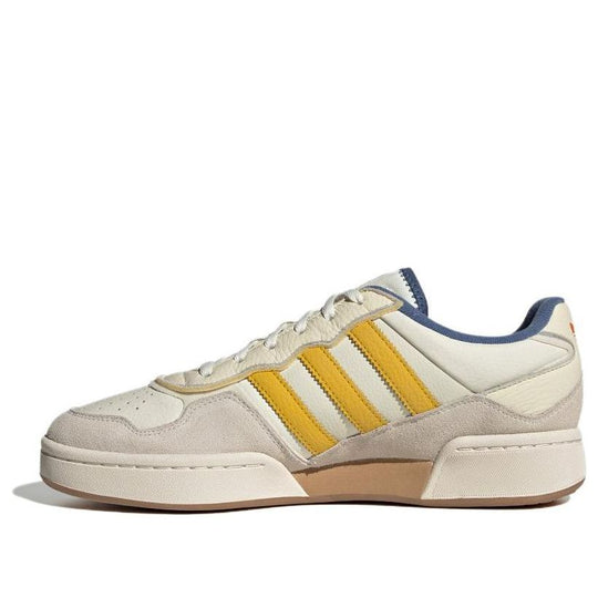 Adidas Courtic Shoes \'White Beige Yellow\' ID0559 - KICKS CREW