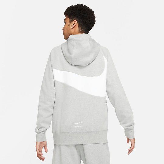 Nike Sportswear Swoosh Tech Fleece Pullover Hoodie 'Dark Grey