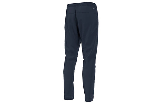 adidas Training Elastic Knit Sports Pants Navy Blue AB6067