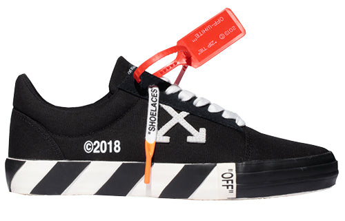 Off-White Black Low Top Sneakers 'Black White' OWFW18002