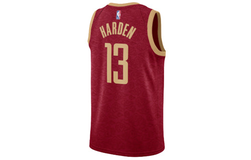 Nike NBA Jersey 18-19 James Harden Rockets No. 13 City limited SW AJ4612-614