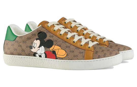 (WMNS) Disney x Gucci Ace 'Mickey Mouse - Ebony' 604049-HZE10-8484