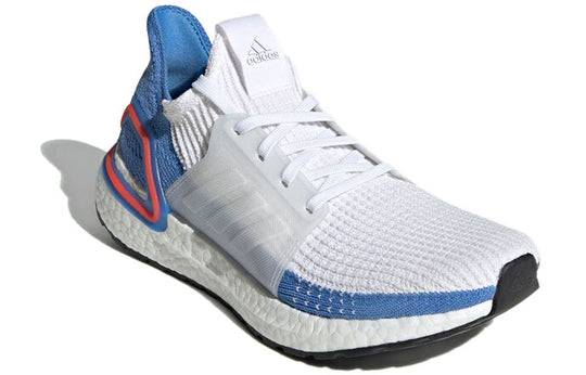 (WMNS) adidas UltraBoost 19 'White Real Blue' G27496