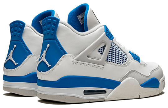 Air Jordan 4 Retro 'Military Blue' 2012 308497-105 Retro Basketball Shoes  -  KICKS CREW
