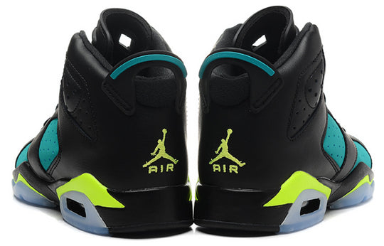 (GS) Air Jordan 6 Retro 'Turbo Green' 543390-043 Retro Basketball Shoes  -  KICKS CREW