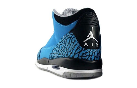 (GS) Air Jordan 3 Retro 'Powder Blue' 398614-406 Retro Basketball Shoes  -  KICKS CREW