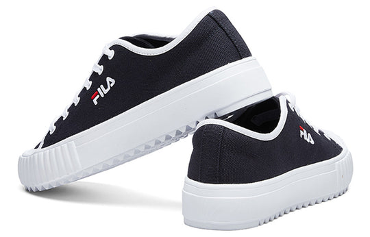 FILA Canvas Sneakers Black/White F52M014404FNV