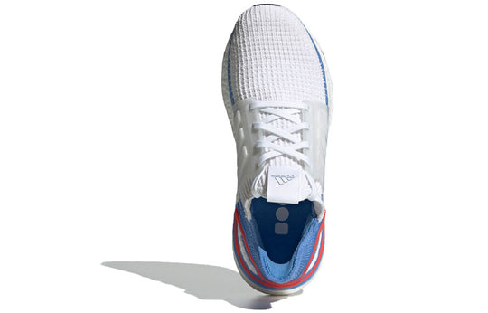 (WMNS) adidas UltraBoost 19 'White Real Blue' G27496