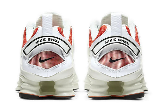 WMNS) Nike Shox Nova 'White Team Orange' AT8046-101 - KICKS CREW