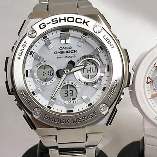 CASIO G-Shock G-Steel 'White SIlver' GST-W110D-7AJF - KICKS CREW
