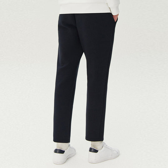 FILA Straight Casual Pants Stay Warm Sports Knit Long Pants Blue F11M118617F-NV