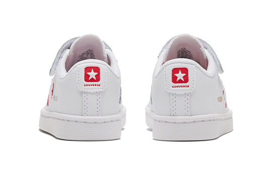 (TD) Converse Pro Leather 'White Red' 768406C