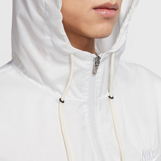 Men's Nike Sportswear Windrunner Jacket White CU4514-028
