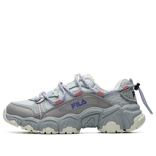 WMNS) Fila Fusion Shoes 'Grey' T12W125202FSG - KICKS CREW