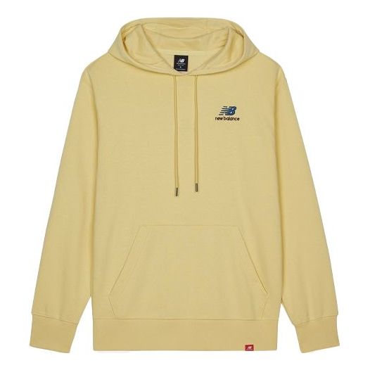 New Balance Embroidered Logo Sports Pullover Light Yellow AMT11550-PSW