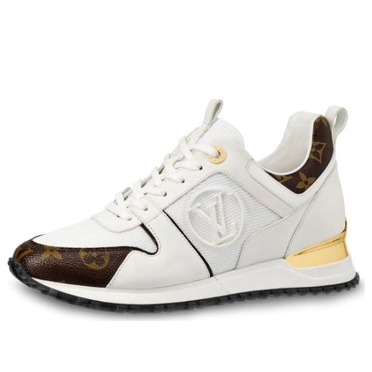 (WMNS) LOUIS VUITTON LV Run Away Calfskin Sports Shoes White 1A4XNH