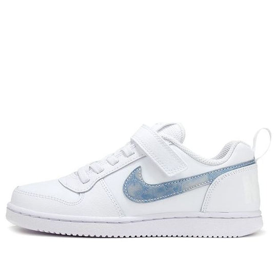 (PS) Nike Court Borough Low 'White Blue' 870028-102