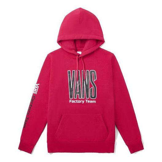 Vans Classic Logo Fleece Lined Couple Style Red VN0A3QSAFTZ