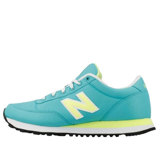 (WMNS) New Balance 501 Sneakers Yellow/Blue WL501WBT