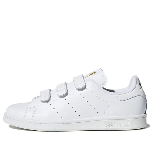 Adidas Originals Stan Smith S75188 \'Cloud Gold KICKS Shoes White - Metallic\' CREW